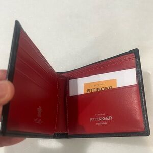 Ettinger Men’s leather wallet